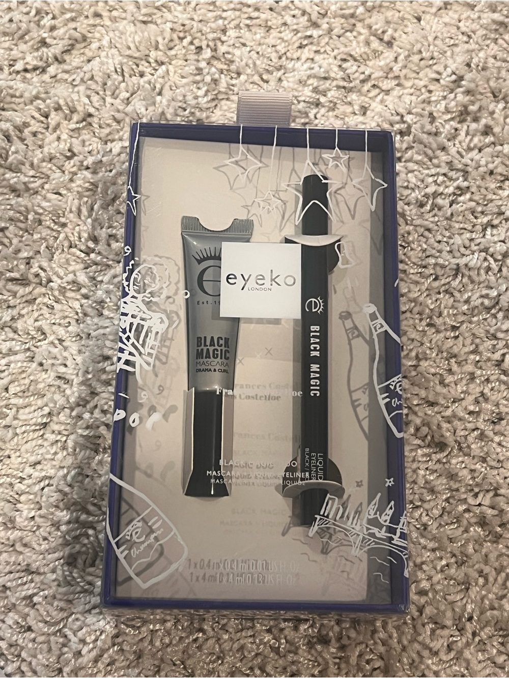 Eyeko Black Magic Mascara & Eyeliner Set - Black and Navy Trim